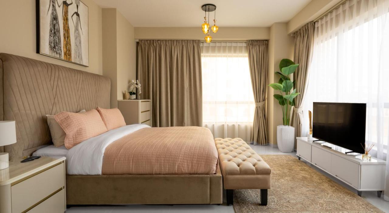 Happy Academia Jbr Apartment Дубай Екстериор снимка
