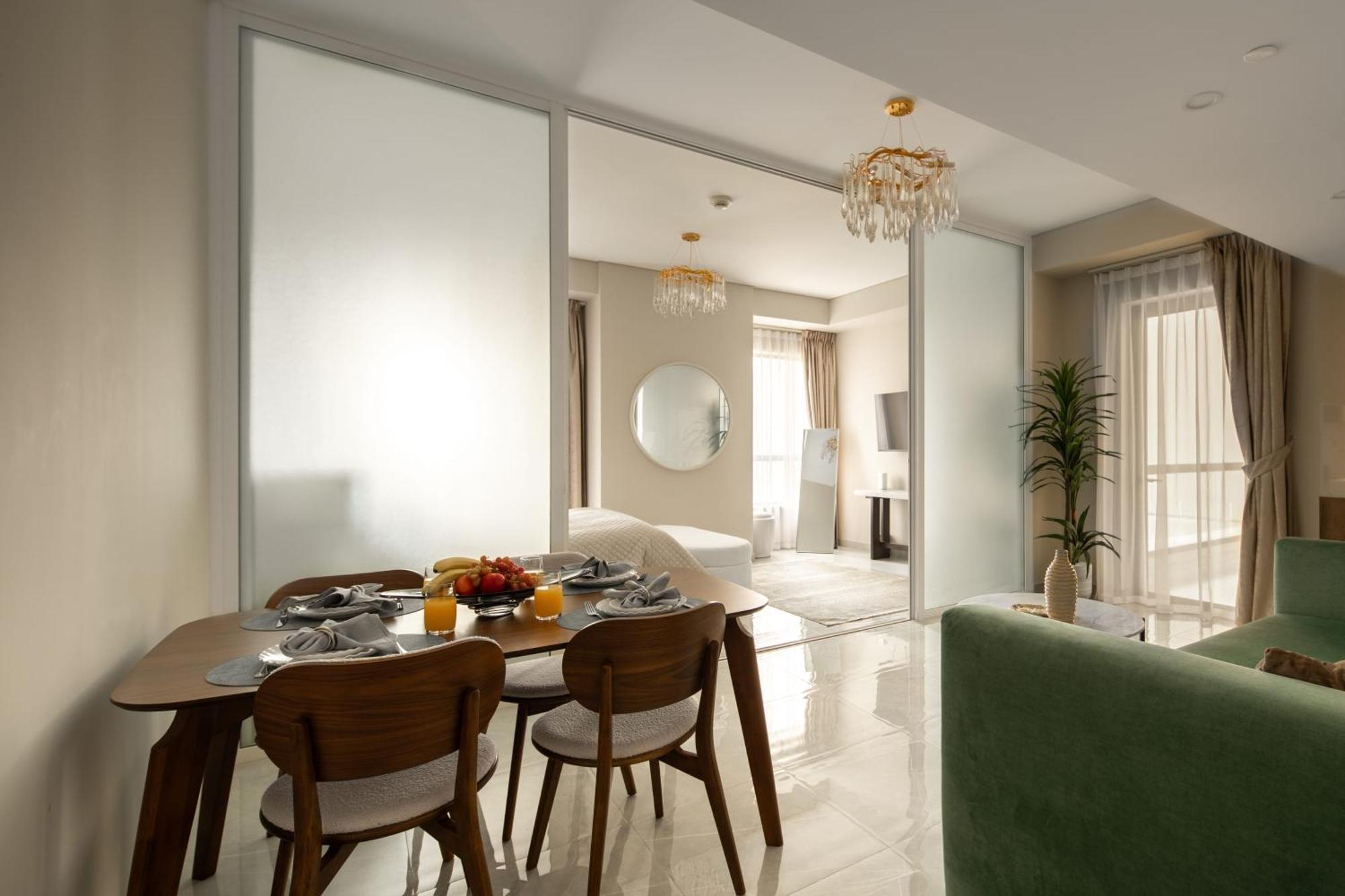 Happy Academia Jbr Apartment Дубай Екстериор снимка