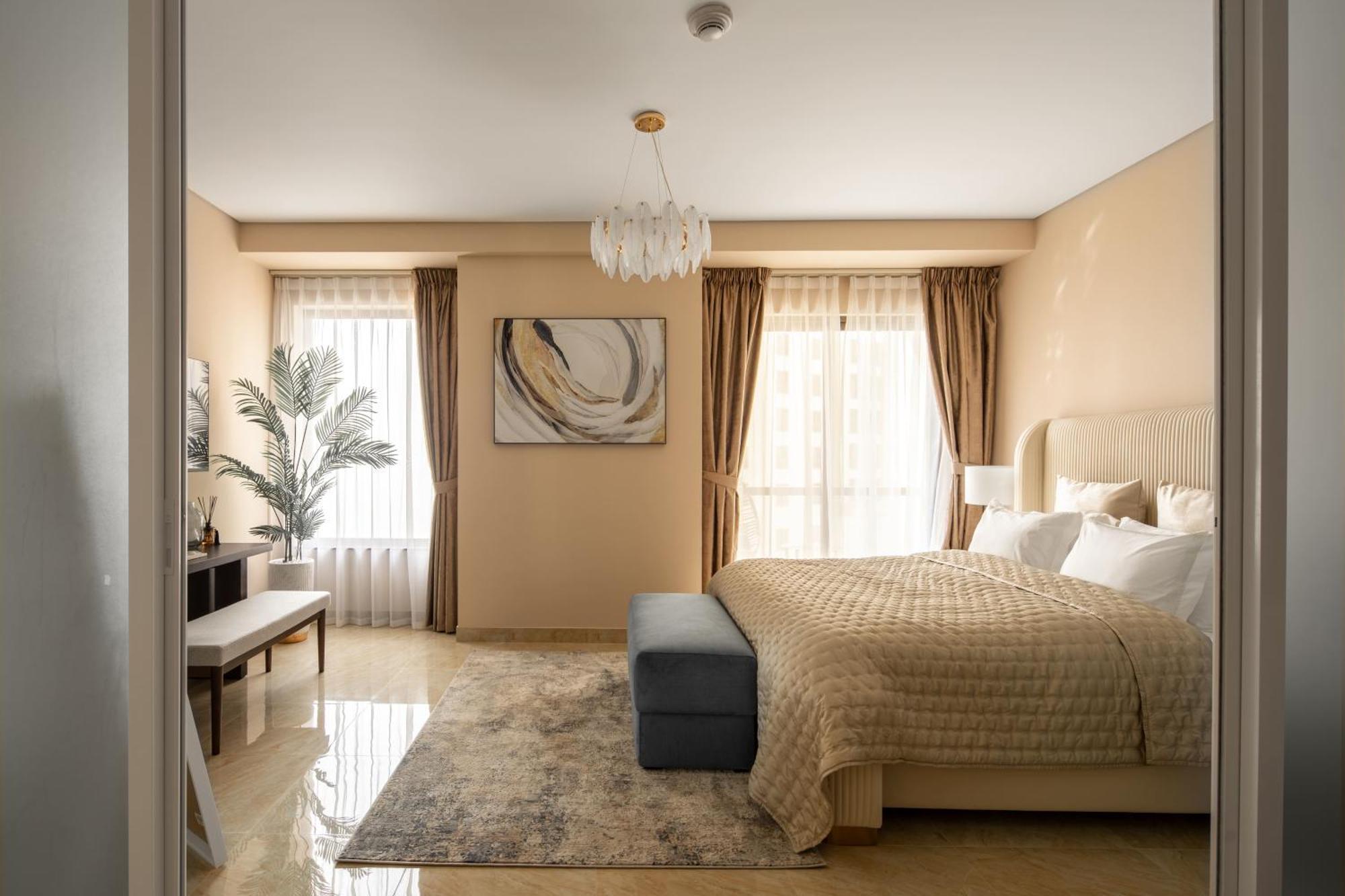 Happy Academia Jbr Apartment Дубай Екстериор снимка