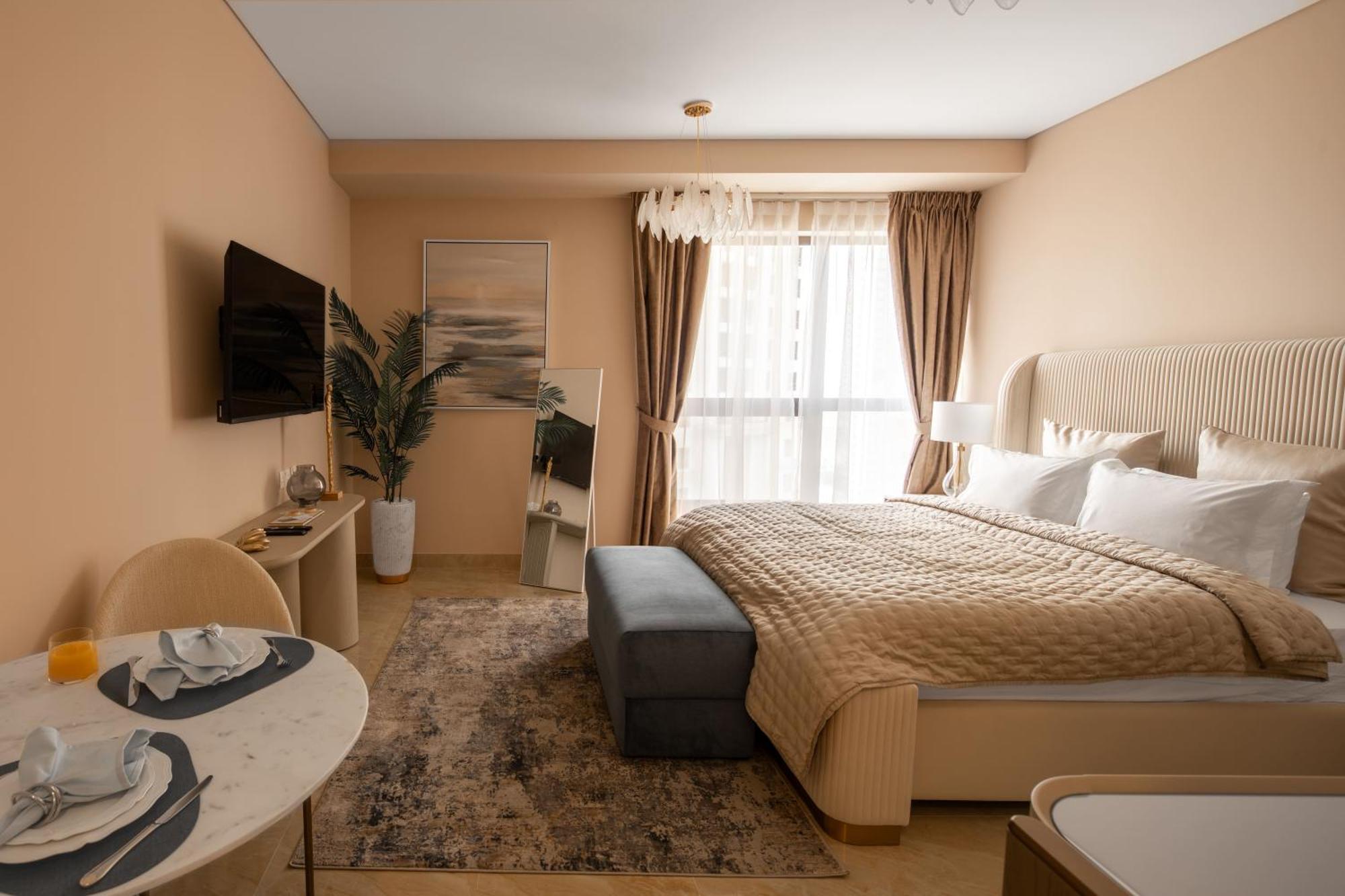 Happy Academia Jbr Apartment Дубай Екстериор снимка