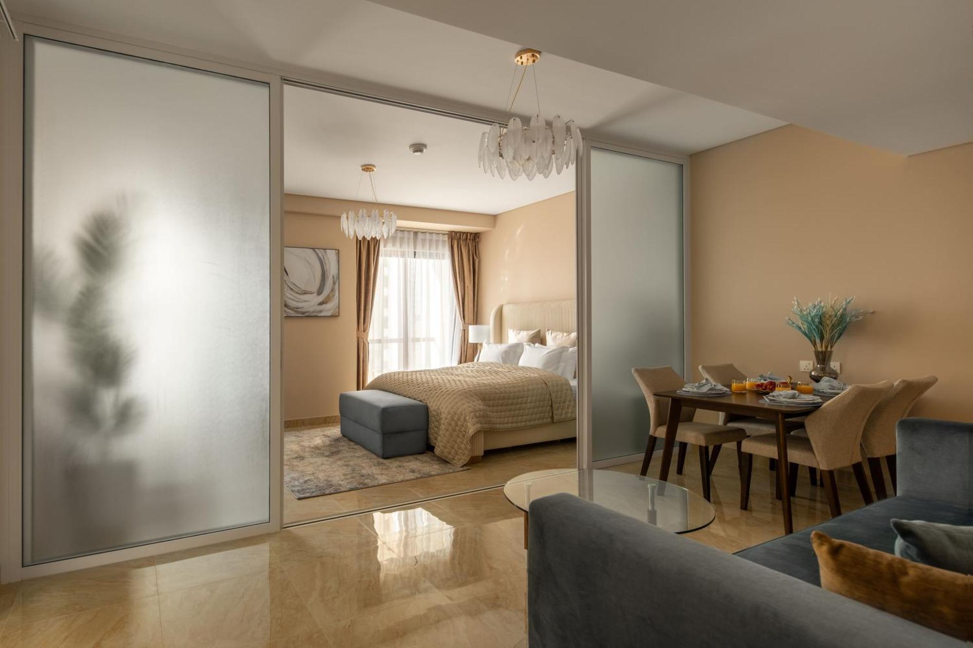 Happy Academia Jbr Apartment Дубай Екстериор снимка